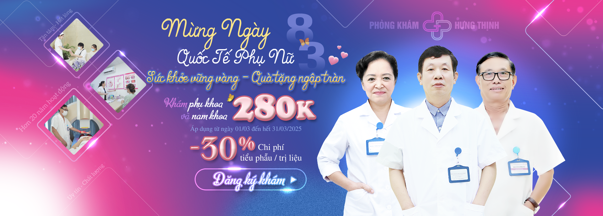 Ưu đãi Nam Khoa - Phụ Khoa