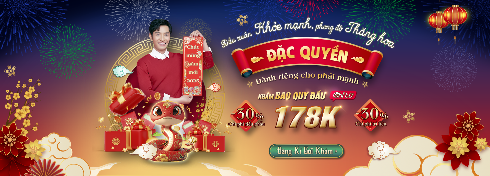 Ưu đãi Cắt Bao Quy Đầu