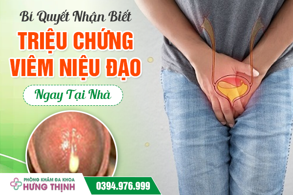 Bí Quyết Nhận Biết Triệu Chứng Viêm Niệu Đạo Ngay Tại Nhà