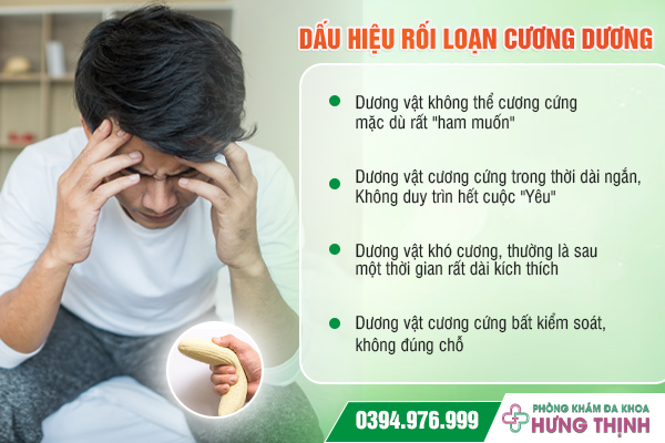 Rối loạn cương dương là gì? 5 dấu hiệu bạn cần biết để can thiệp kịp thời!