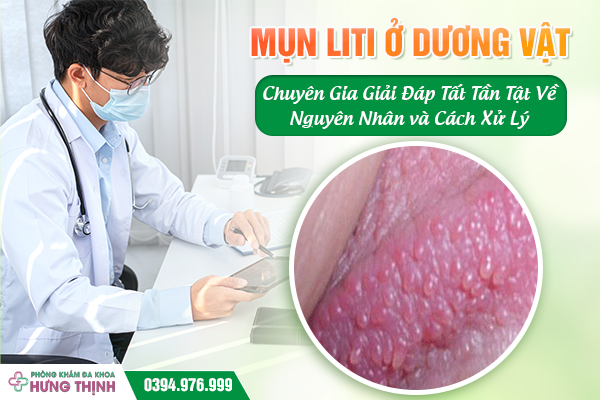 Mụn Liti Ở Dương Vật: Chuyên Gia Giải Đáp Tất Tần Tật Về Nguyên Nhân và Cách Xử Lý