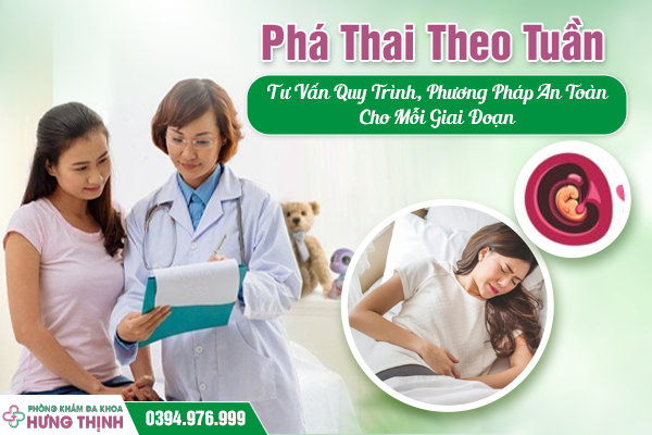 Phá Thai Theo Tuần: Tư Vấn Quy Trình, Phương Pháp An Toàn Cho Mỗi Giai Đoạn