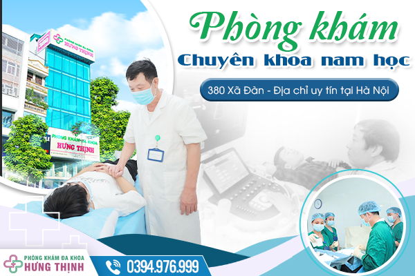 Phòng khám chuyên khoa nam học 380 Xã Đàn - Địa chỉ uy tín tại Hà Nội