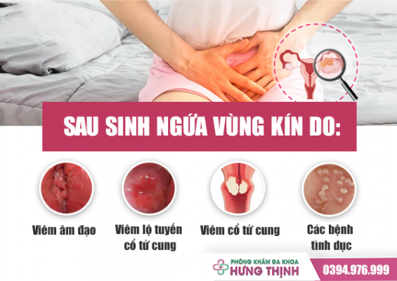 Ngứa Vùng Kín Sau Sinh - Vấn Đề Khó Nói Của Nhiều Chị Em