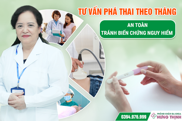 Tư vấn phá thai theo tháng an toàn - Tránh biến chứng nguy hiểm 