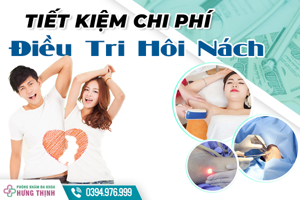 Tiết Kiệm Hơn Chi Phí Điều Trị Hôi Nách Nếu Bạn Biết Điều Này!