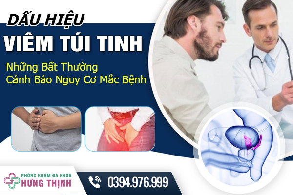 Dấu Hiệu Viêm Túi Tinh - Những Bất Thường Cảnh Báo Nguy Cơ Mắc Bệnh