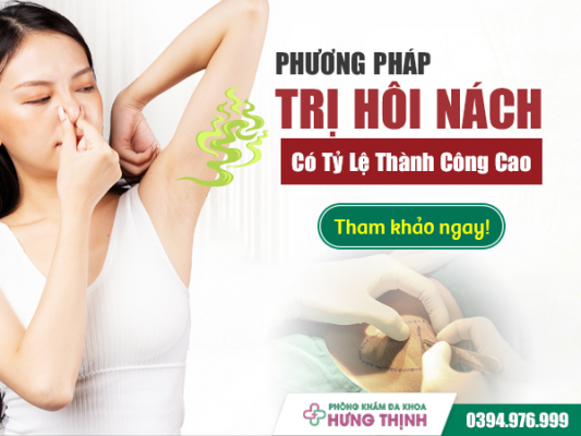 Phương Pháp Trị Hôi Nách Có Tỷ Lệ Thành Công Cao - Tham Khảo Ngay!