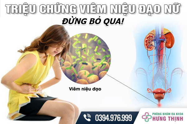 Triệu Chứng Viêm Niệu Đạo Ở Nữ - Đừng Bỏ Qua!