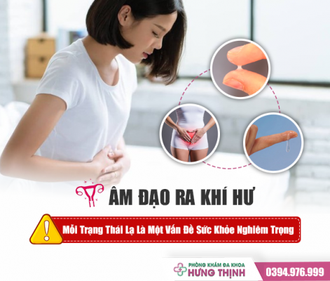 Âm Đạo Ra Khí Hư: Mỗi Trạng Thái Lạ Là Một Vấn Đề Sức Khỏe Nghiêm Trọng